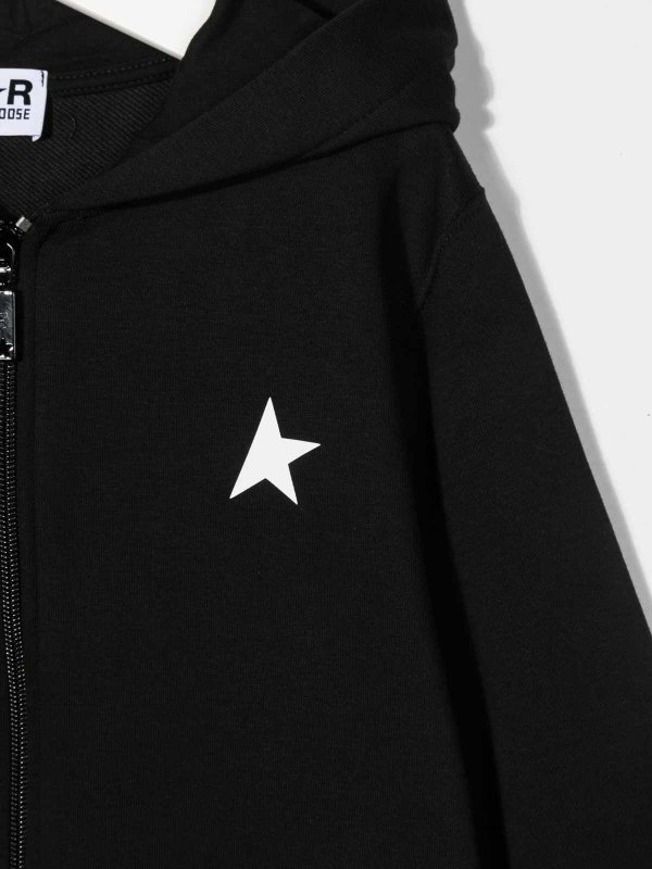 The Best Shops GOLDEN GOOSE: Sweatshirts & Sweaters - Zipped hoodie