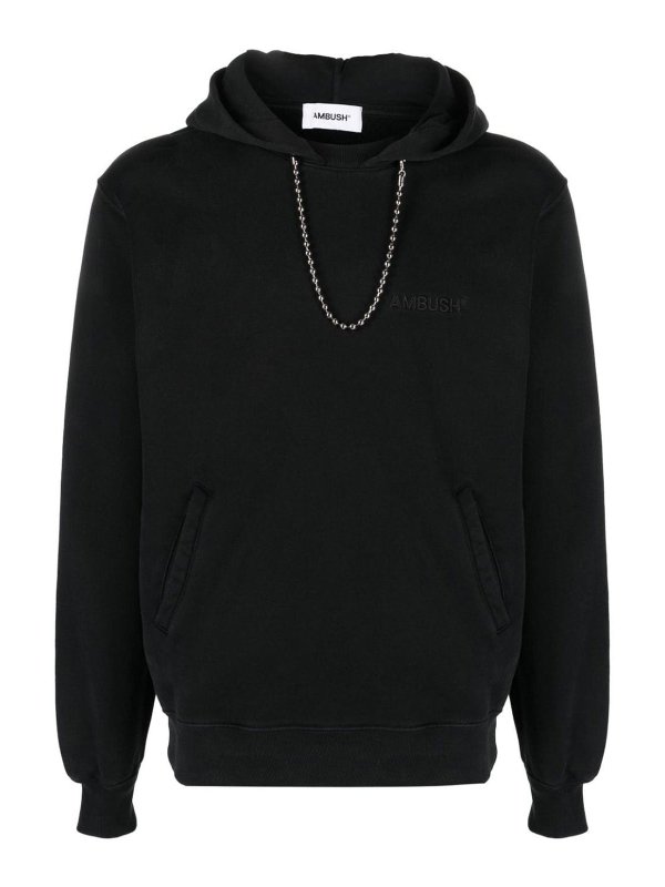 AMBUSH: Sudaderas y suéteres - Sudadera - Negro