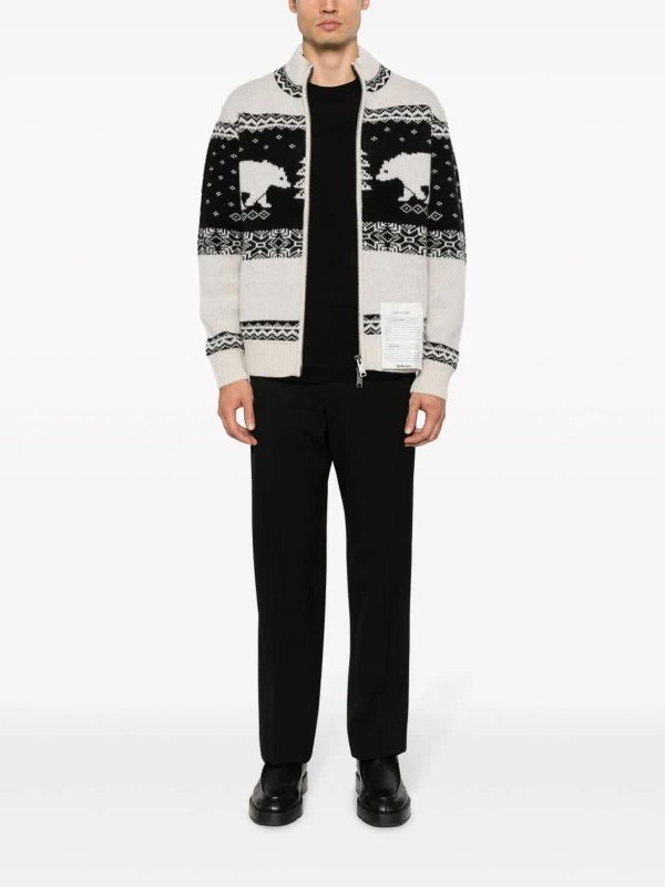 BALLANTYNE: Pull col rond online - Pull Col Rond - Noir