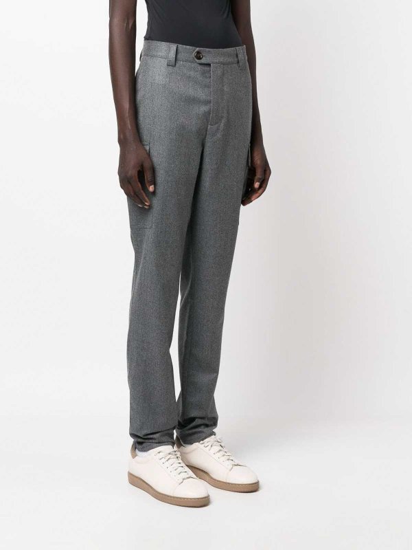 BRUNELLO CUCINELLI: Casual Hosen online - Casual Hose - Grau