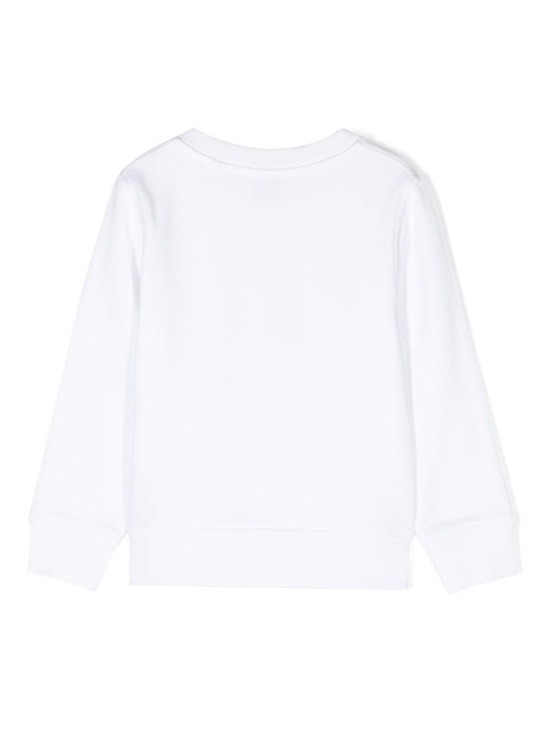 BURBERRY: Pull col rond online - Pull Col Rond - Blanc