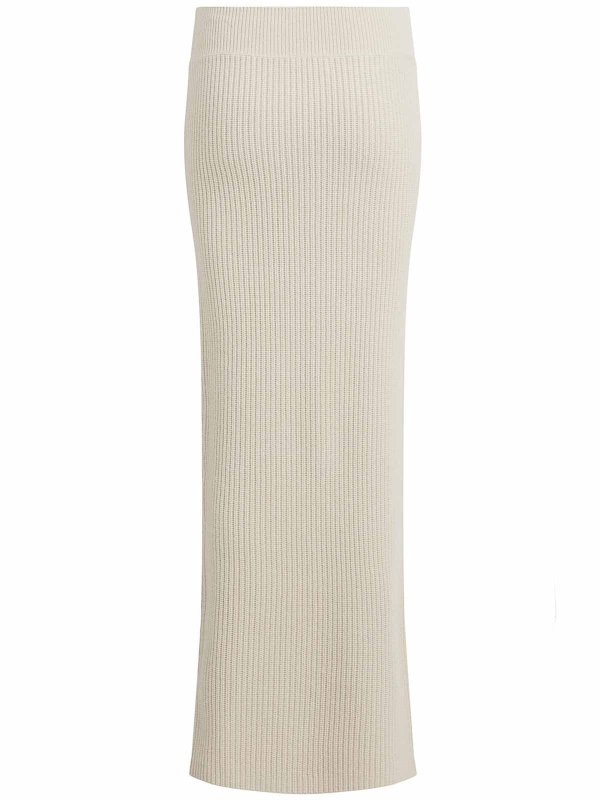 The Best Shops CALVIN KLEIN: Falda Semilarga - Blanco
