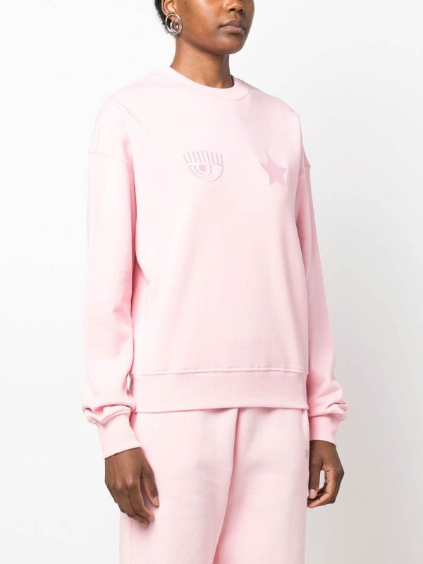 The Best Shops CHIARA FERRAGNI: スウェット＆セーター - スウェットシャツ/セーター - ピンク