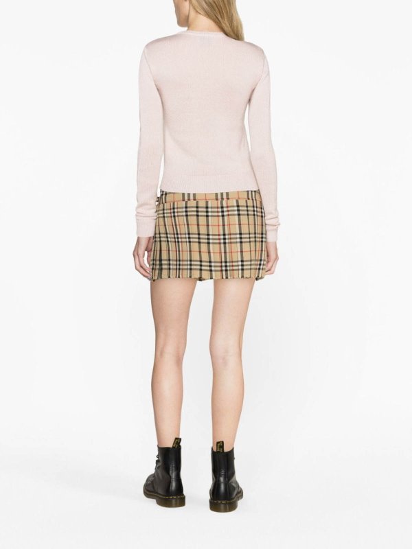 The Best Shops CHIARA FERRAGNI: U-Boot-Ausschnitt - U-Boot-Pullover - Weiß