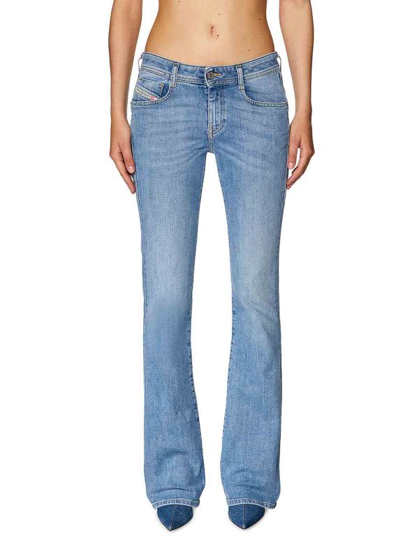 DIESEL: jeans dritti, a sigaretta online - Jeans