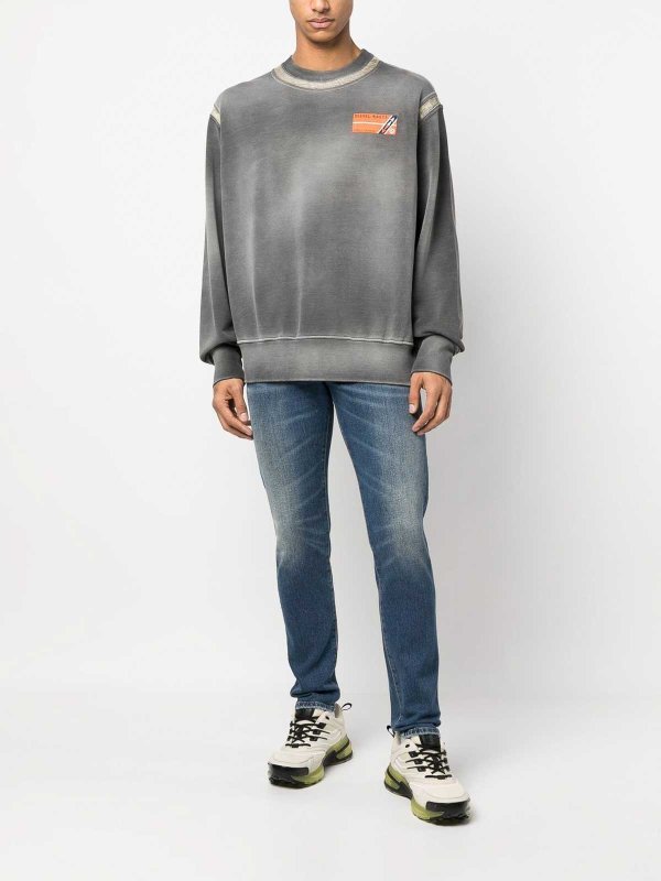 The Best Shops DIESEL: Schlagjeans - Schlagjeans - Helles Jeansblau