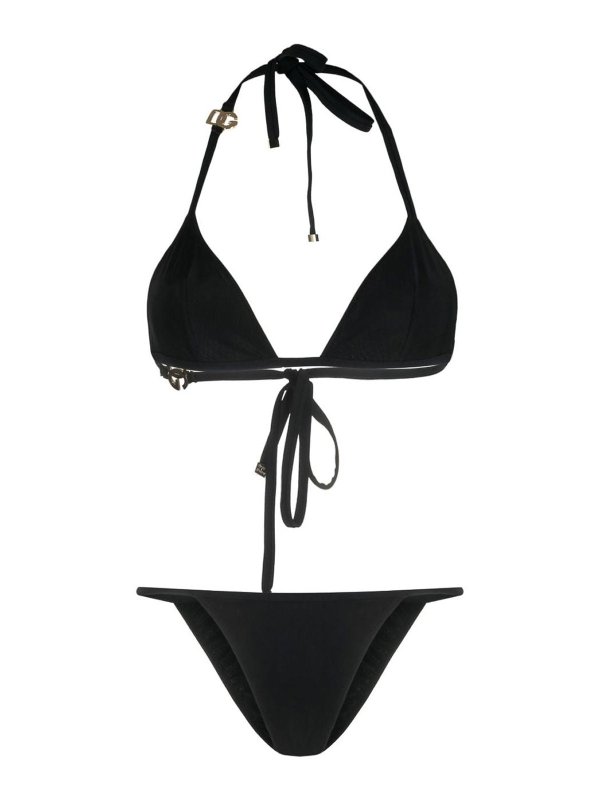 DOLCE & GABBANA: Bikini - Bikini - Schwarz
