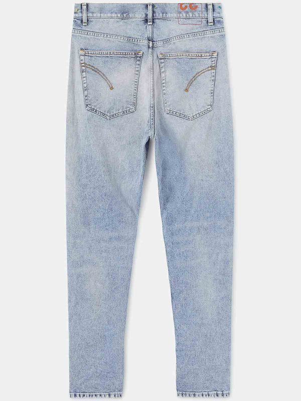 DONDUP: Jeans à jambe droite online - Short - Clair Délavé