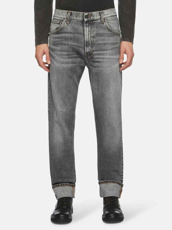 DONDUP: Jeans à jambe droite online - Short - Gris