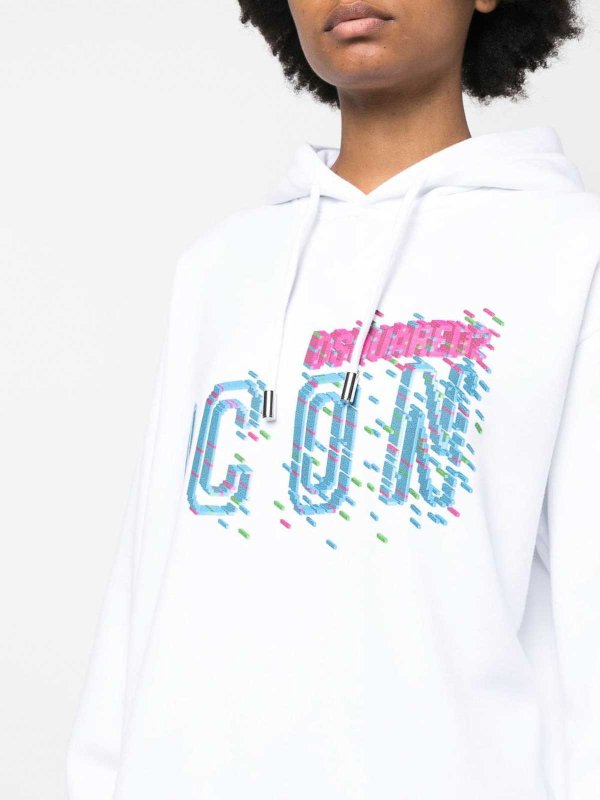 Sweat-Shirts - Blanc shop online: DSQUARED2