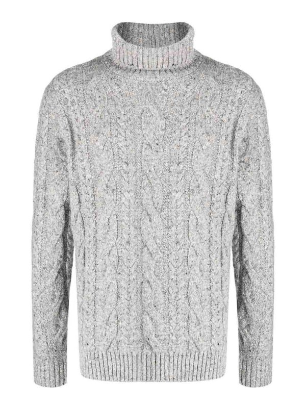 ELEVENTY: Col bateau - Pull Col Bateau - Gris