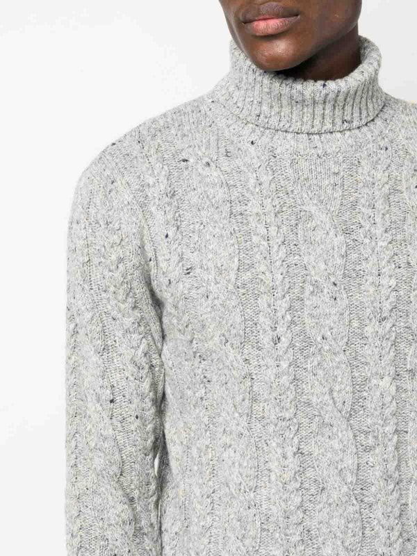 The Best Shops ELEVENTY: Col bateau - Pull Col Bateau - Gris