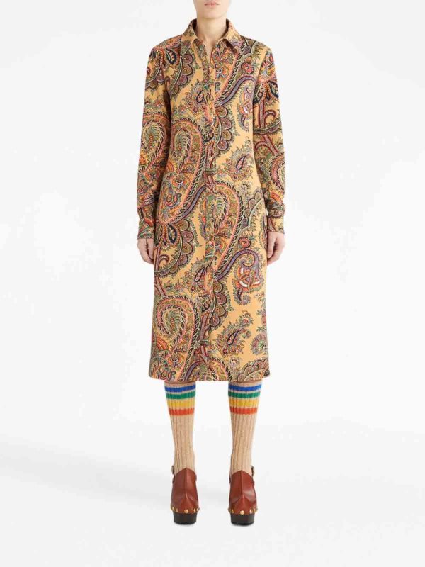 ETRO: Vestidos largos online - Vestido Largo - Beis