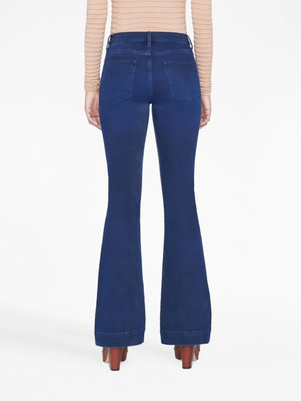 Le high flare wide hem shop online: Frame