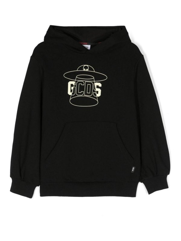 GCDS: Sweatshirts & Sweaters - Sweatshirt whood