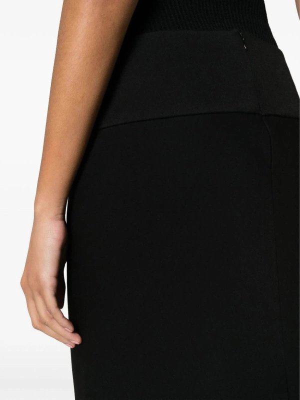 GIORGIO ARMANI buy online ロングスカート - 黒