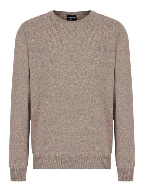 GIORGIO ARMANI: crew necks - jumper roundneck