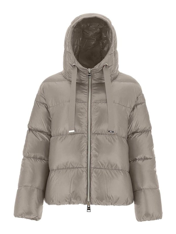 HERNO: Kurze Daunenjacken - Daunenjacke - Taupe
