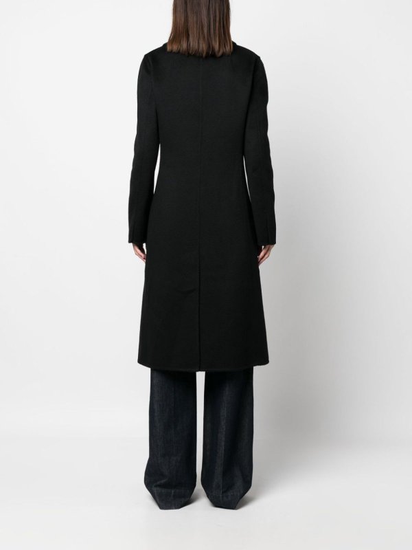 LANVIN: short coats online - Double breasted mid length coat