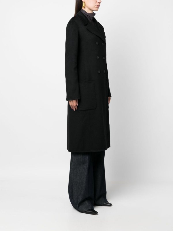 The Best Shops LANVIN: short coats - Double breasted mid length coat