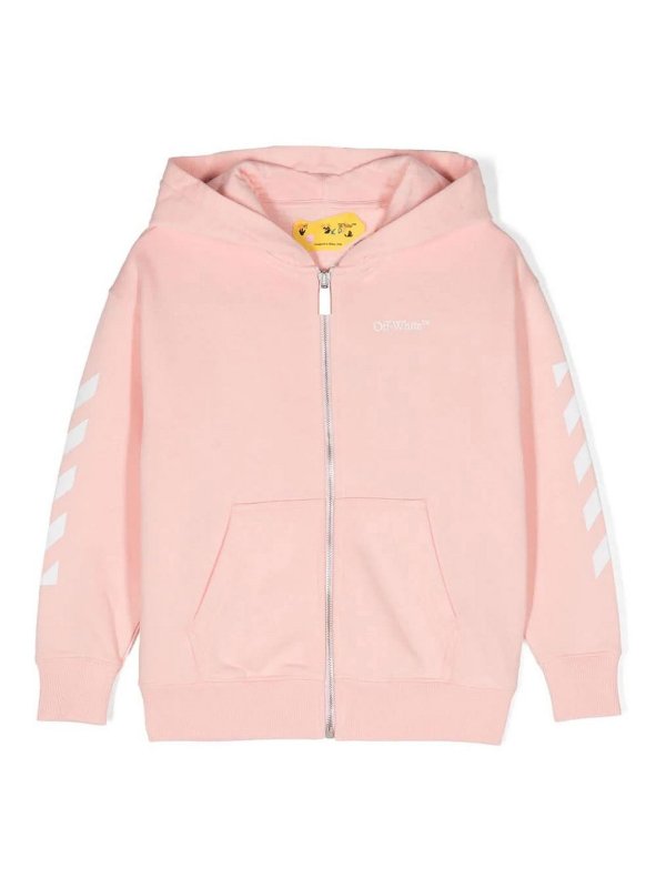 OFF-WHITE: Sweatshirts und Pullover - Sweatshirt - Rosa