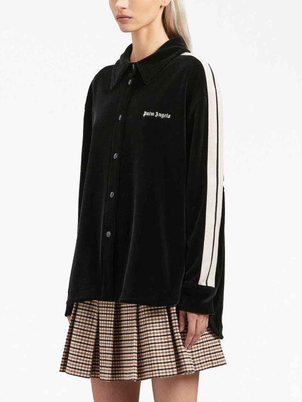 シャツ - 黒 shop online: Palm Angels