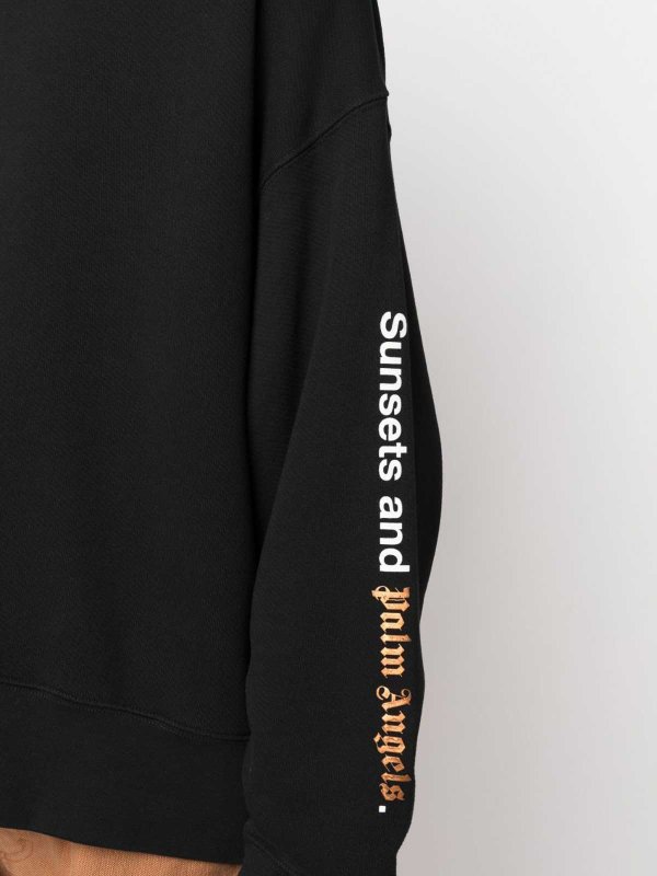 The Best Shops Palm Angels: Sweatshirts & Sweaters - Sunsets hoody