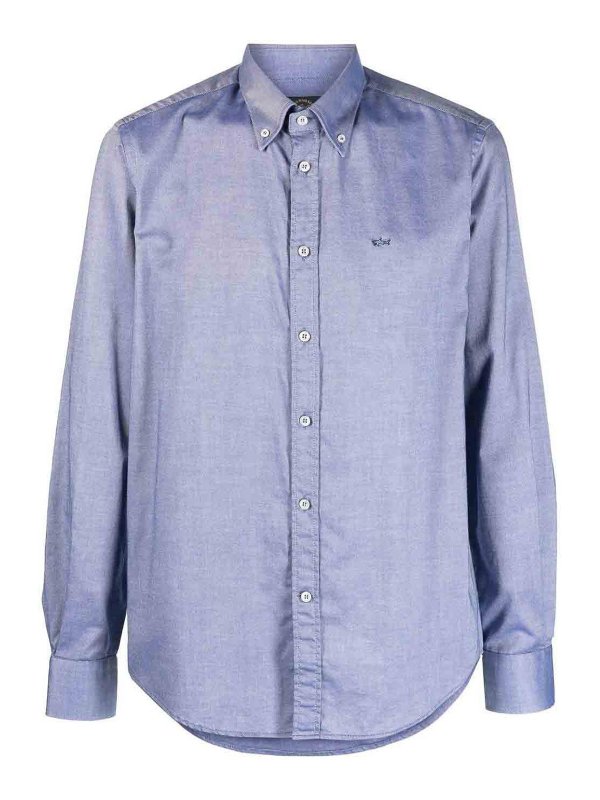 PAUL & SHARK: シャツ - シャツ - ブルー