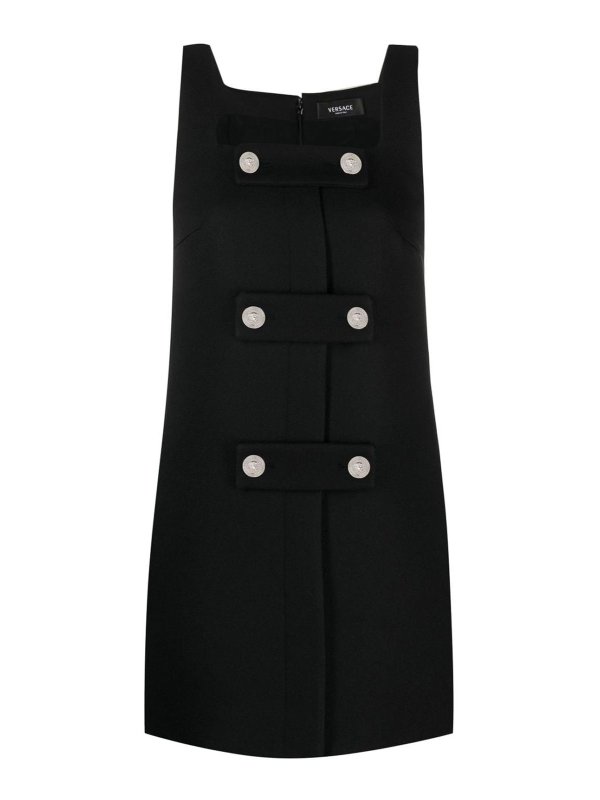 VERSACE: Robes courtes - Robe Courte - Noir