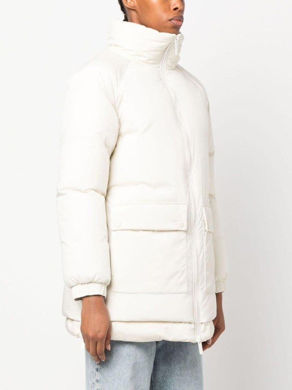 WOOLRICH: Lange Daunenmäntel online - Blazer - Creme