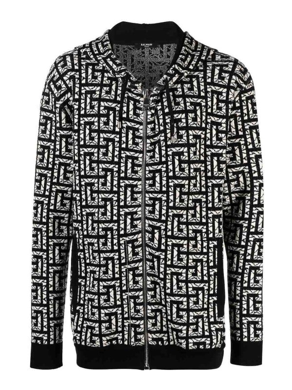 Balmain: Sweatshirts & Pulls - Sweat-Shirts - Noir