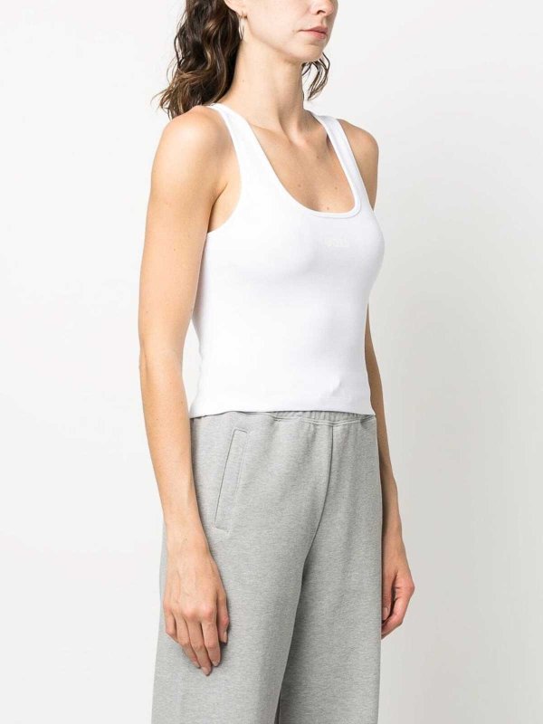 The Best Shops GCDS: Tops y camisetas sin mangas - Top - Blanco