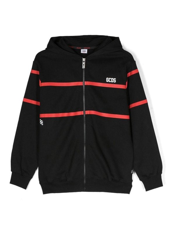 GCDS: Sweatshirts & Pulls - Sweat-Shirts - Noir