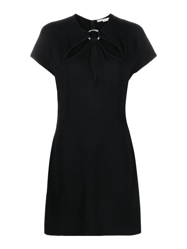 STELLA McCARTNEY: ショートドレス - ショートドレス - 黒