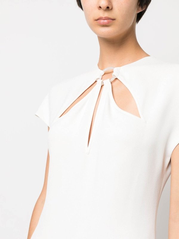 STELLA McCARTNEY buy online ショートドレス - 白