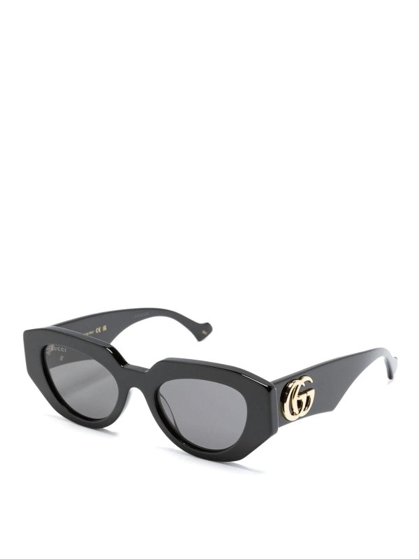GUCCI: Lunettes de soleil online - Lunettes - Noir