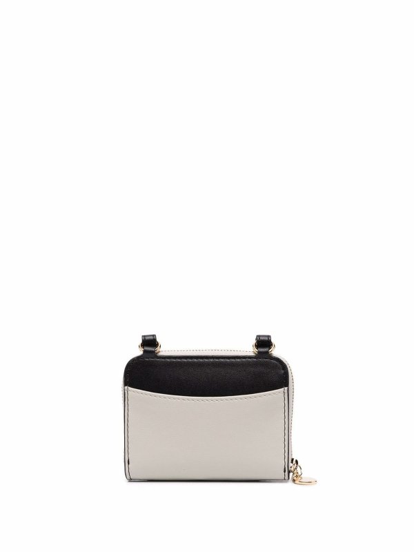 STELLA McCARTNEY: wallets & purses online - Card holder bicolor eco alter mat