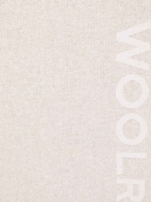 The Best Shops WOOLRICH: scarves - Alpaca wool logo
