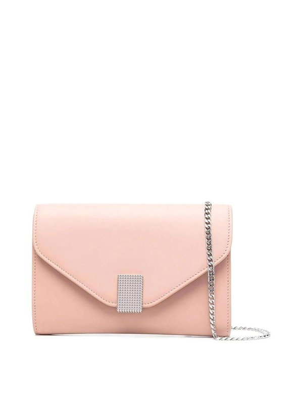 LANVIN: クロスボディバッグ - クロスボディバッグ - ピンク