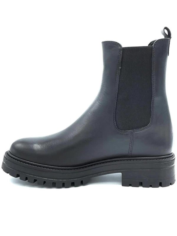 FRANCESCO BRUNELLI: ブーティー online - アンクルブーツ - 黒