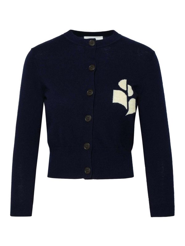 ISABEL MARANT: Cardigans - Cardigan - Blau