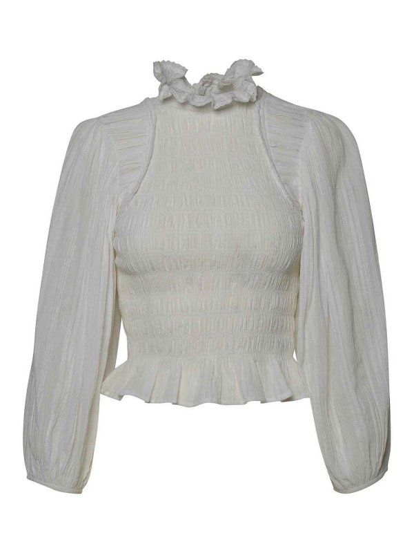 ISABEL MARANT: ブラウス - ブラウス - 白