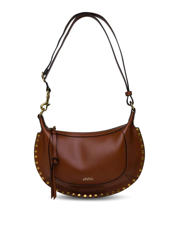 ISABEL MARANT: cross body bags - Oskan brother leather bag