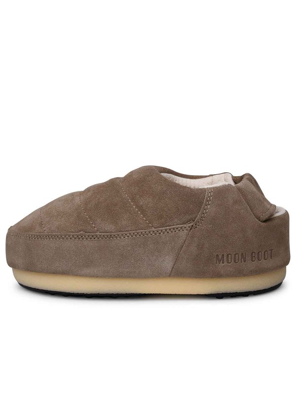 The Best Shops Moon Boot: Mokassins und Slippers - Mokassins - Beige
