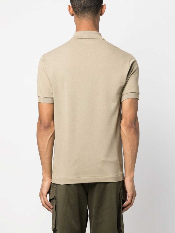 Lacoste ポロシャツ - ベージュ - メンズ|L1212CB8LION