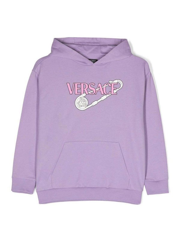 VERSACE YOUNG: Felpe e maglie - Felpa con cappuccio