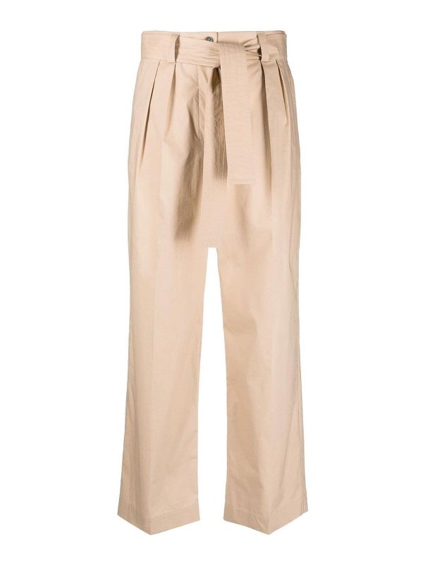 WOOLRICH: casual trousers - Beige trousers