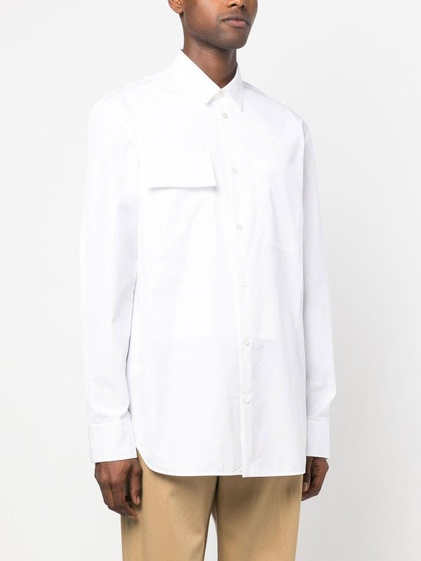 Hemd - Hellgrau shop online: JIL SANDER