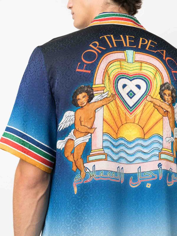 CASABLANCA buy online Peace-Print Shirt