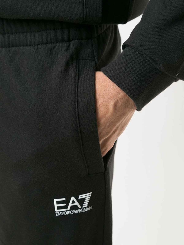 The Best Shops EA7 Emporio Armani: トラックスーツ ボトムス - 黒